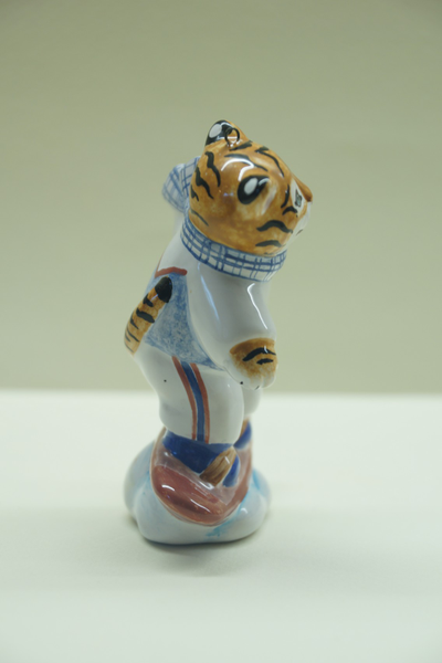 Тигрёнок на сноуборде