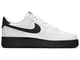 Купить в Москве Кроссовки Nike Air Force 1 Low White Black Sole мужские CK7663-101