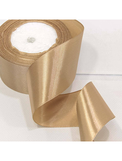 Лента атласная 50мм (67, капучино), 22,8м