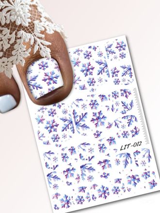 Мини пленки для педикюра LIT-012