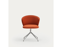 Поворотный стул Add хром/терракотовый купить в Севастополе
