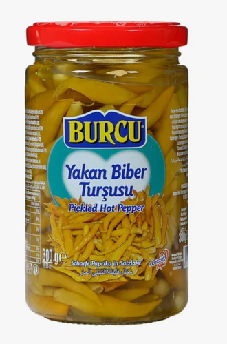 МАРИНОВАННЫЙ ОСТРЫЙ ПЕРЕЦ, BURCU, 310 ГР