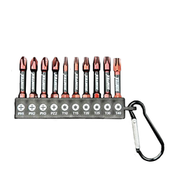 Набор 10 бит с карабином HIMTEXtools