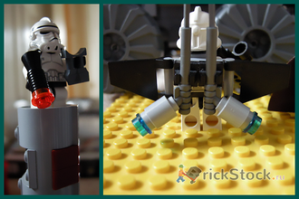 # 7261 Турботанк Клонов (со Светящейся Минифигуркой Мэйса Винду) / Clone Turbo Tank (with Light–Up Mace Windu ― 2005)