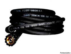 Шланг ВД двухоплёточный, (EU), 2SN-06, гайка М22-гайка М22, 10m, 400bar для PORTOTECNICA, KRANZLE