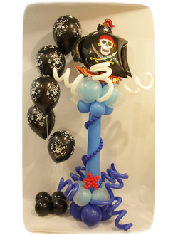 №53 Стойка пиратская с букетом