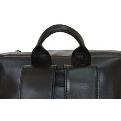 Кожаный рюкзак Santerno black (арт. 3007-05)