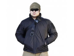 Тактическая утепленная куртка "Арес" чёрная (Размеры: L, XL)