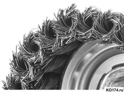 Щетка чашечная крученая для УШМ 65мм М14