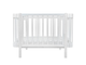Кроватка детская продольный маятник Pituso Olivia Белый-Белый