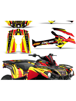 Наклейки на квадроцикл BRP Can-Am Outlander G2 2014-2022 №1636