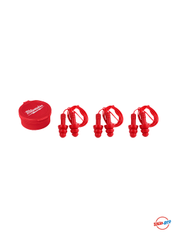 Многоразовые беруши Milwaukee на шнурке 3 шт 4932471904