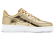 Кроссовки Nike Womens Air Force 1 SP Liquid Metal - Gold  металл