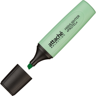 Маркер выделитель текста Attache Selection Pastel, 1-5мм, зелёный