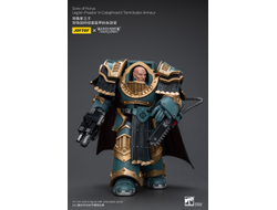 Претор-катафракт Сынов Хоруса (Warhammer Horus Heresy) - КОЛЛЕКЦИОННАЯ ФИГУРКА 1/18 Sons of Horus Legion Praetor in Cataphractii Terminator Armour (JT9619) - JOYTOY