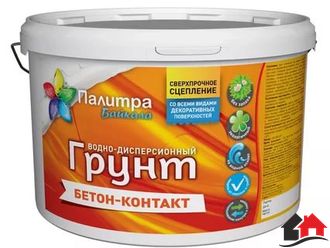 Грунт Бетон-контакт, для наружных и внутренних работ 2.4кг