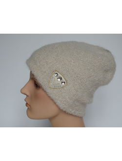 Белая шапка женская Vizio Италия 8033 CY фото