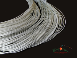 КАНИТЕЛЬ ЖЕСТКАЯ 0,9мм - 5г - СЕРЕБРО МАТОВОЕ (022)