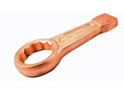 КГКУ 17 ключ накидной кольцевой ударный омедненный