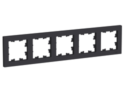 Рамка 5-постов, карбон, серия Atlas Design