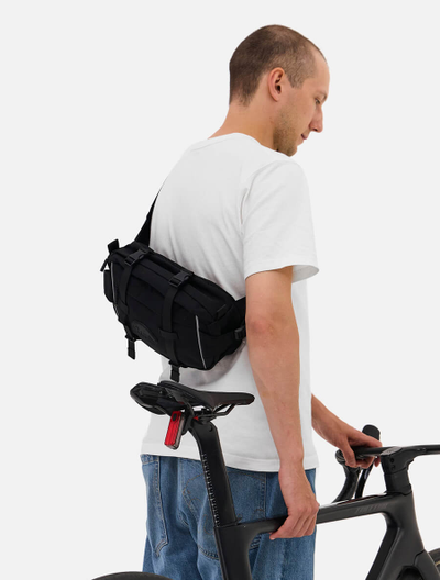 Сумка на пояс Anteater Big Bag Черная фото 2