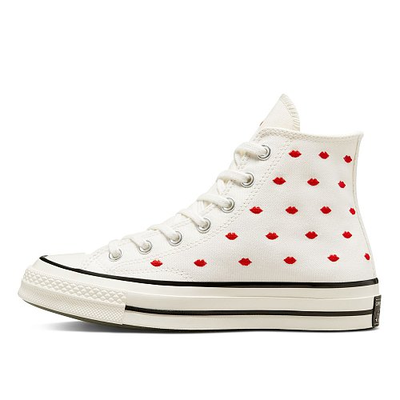 Кеды Converse Chuck Taylor 70 Embroidered Lips с губками love me купить онлайн в Москве