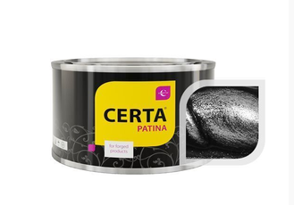 Термостойкая эмаль CERTA-PATINA серебро до 700°C (0,08 кг)