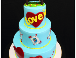 Торт свадебный Love is... (12 кг.)