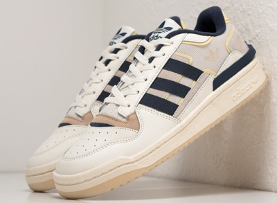 Кроссовки Adidas Forum Exhibit Low Shadow Off White Navy