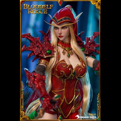 ПРЕДЗАКАЗ - Кровавая эльфийка Валира Сангвинар (World of Warcraft, WoW) - Коллекционная ФИГУРКА 1/6 Scale Blood Elf Rogue (SK-010) - SHARK TOYS ?ЦЕНА: 27900 РУБ.?