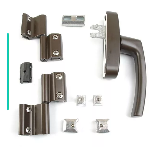 комплект накладок белый ral 9016 (5 позиций) elementis 2. фурнитура для пластиковых окон в нижнем новгороде. фурнитура для пластиковых окон в нижнем новгороде. фурнитура для пластиковых окон в нижнем новгороде. Rotoline белый (228236).