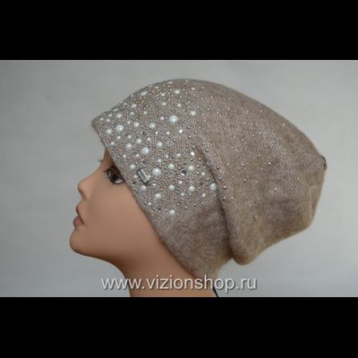 Визио Vizio 6110 бежевая шапка Италия фото