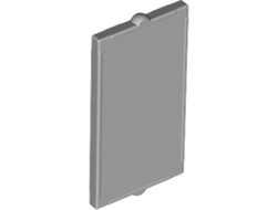 Glass for Window 1 x 2 x 3 Flat Front, Light Bluish Gray (60602 / 6200662)