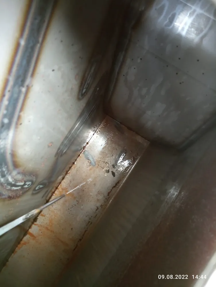 Чистка топливного бака