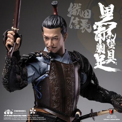 Ода Нобунага (медная броня) - КОЛЛЕКЦИОННАЯ ФИГУРКА 1/6 scale SERIES OF EMPIRE BLACK EURO-STYLE SAMURAI ARMOR ODA NOBUNAGA STANDARD COPPER VERSION (SE132) - COOMODEL