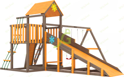 Всесезонная площадка IgraGrad С с балконом SF