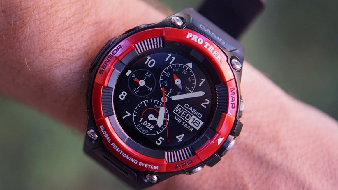 爆買い送料無料爆買い送料無料CASIO プロトレック スマート WSD-F21HR