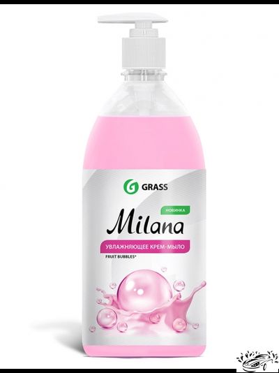 Жидкое крем-мыло &quot;MILANA&quot; (1л) GRaSS