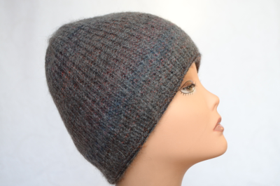 Vizio Collezione шапка италия 5872 серо - бордо