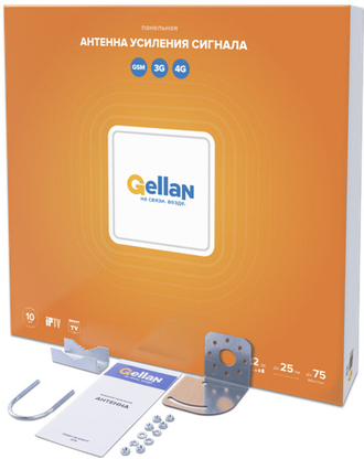 Антенна для интернета  GELLAN LTE 4G 22ДБ MIMO F 2500/2700 /для модемов/для роутеров 