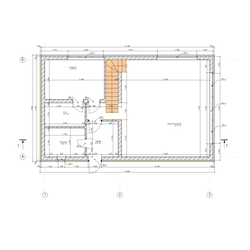 Двухэтажный дом с тремя спальнями 126м² (S107)