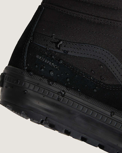 Кеды зимние Vans MTE Sk8-Hi Waterproof Insulated Black/Black