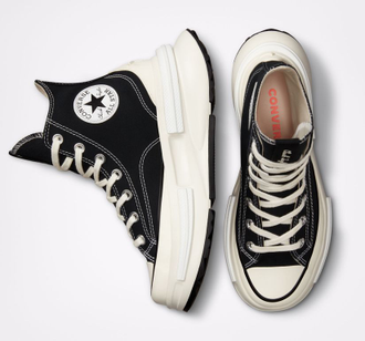 Кеды Converse Run Star Legacy CX черные на платформе