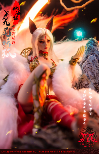 Кицунэ, девятихвостая лиса - КОЛЛЕКЦИОННАЯ ФИГУРКА 1/6 Fox goblin (YMT087A) - YMTOYS