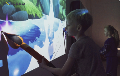 Интерактивная стена-раскраска «Мастер Фломастер»