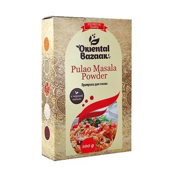 Смесь специй Pulao Masala Powder для плова Shri Ganga, 100 гр