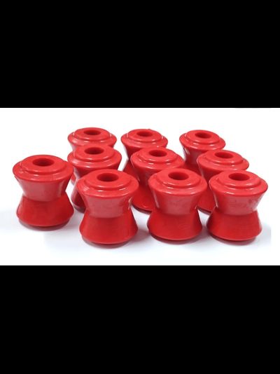 Втулки из полиуретана Рубин для реактивных тяг Лада-Нива 4х4 к-кт 10шт.