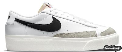 NIKE BLAZER LOW PLATFORM WHITE/BLACK (35-40)
