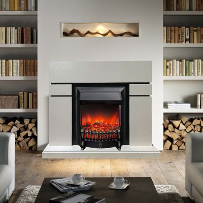 Электрокамин Лондон SL с очагом Fobos