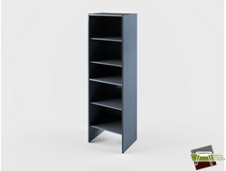 Стеллаж I-66 600*440*1940 (Ш*Г*В) Антрацит